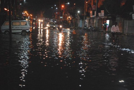 Overnight monsoon rain creates havoc in Tripura, power supply disrupted